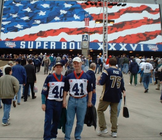 Super Bowl - Colin & Rob - Superdome
